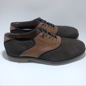 Bass Men Burlington Saddle Oxford Size 11D